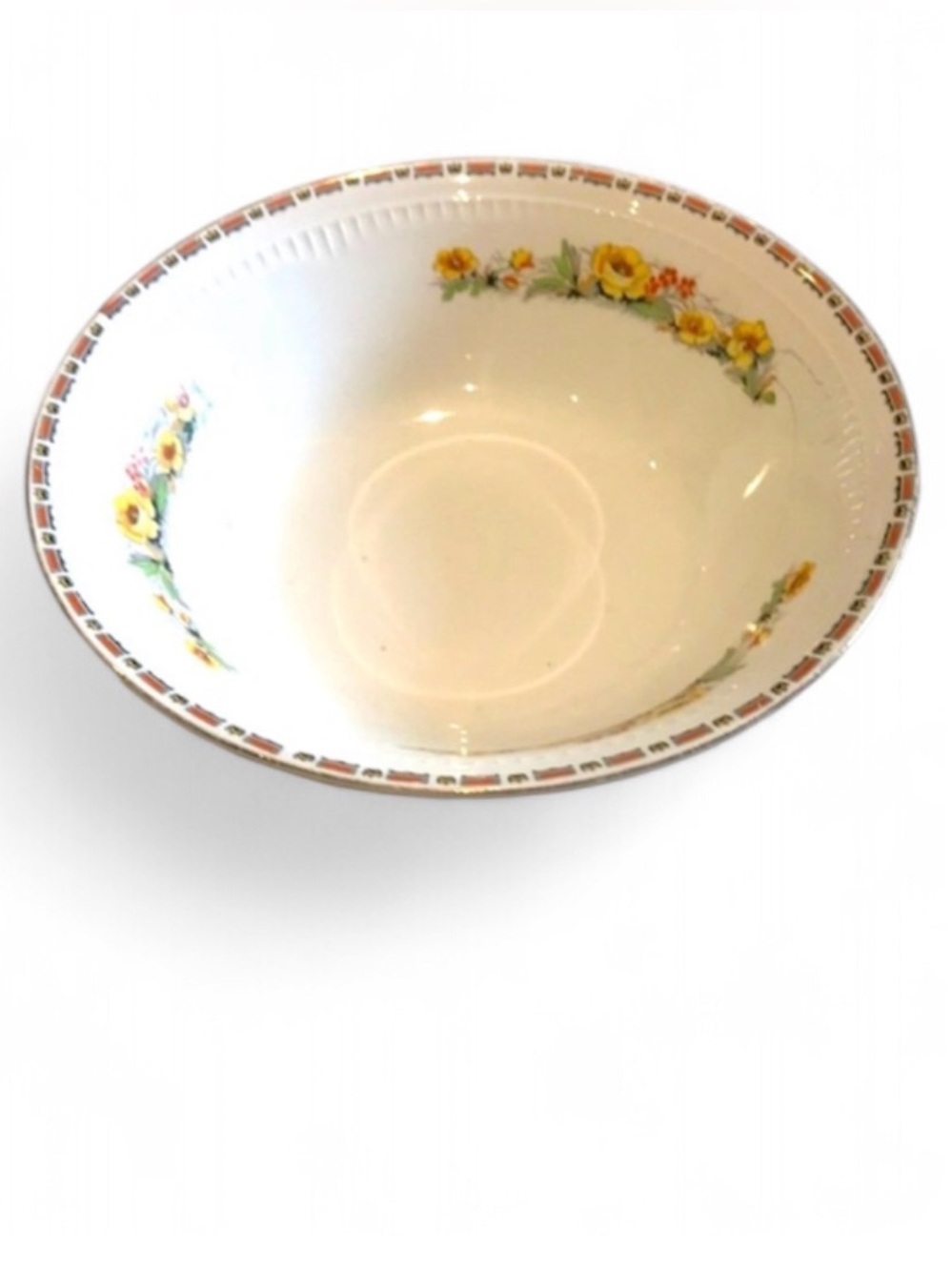 John Maddock & Sons 1930s Embassy Serving Bowl 8.5in